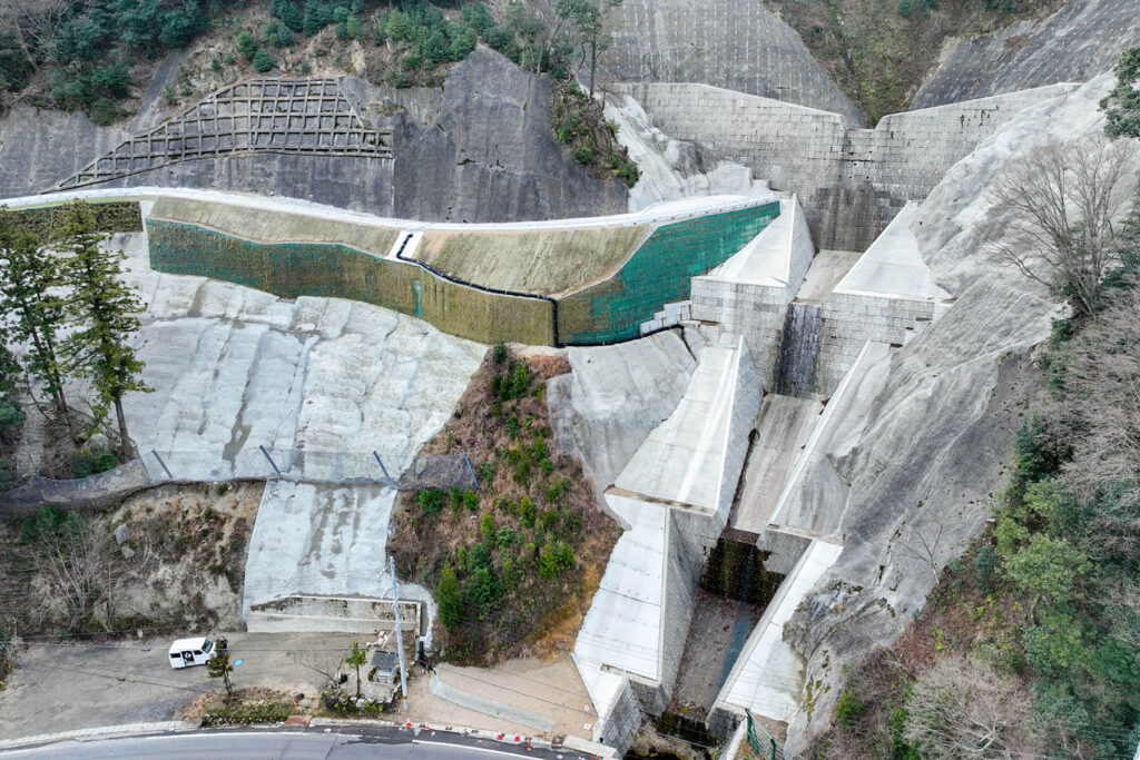 かや落し谷砂防事業